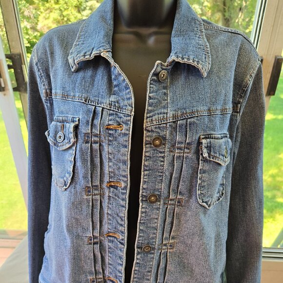 St John's Bay 90s Jean jacket Size XL - Picture 1 of 8